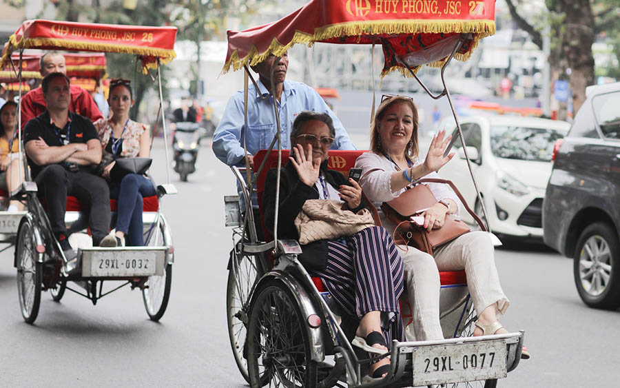 Cyclo in hanoi - best way to get around hanoi